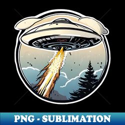 UFO6 - Decorative Sublimation PNG File - Capture Imagination with Every Detail
