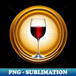 Glass of wine - Elegant Sublimation PNG Download - Spice Up Your Sublimation Projects