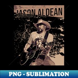 Jason Aldean - Exclusive Sublimation Digital File - Enhance Your Apparel with Stunning Detail