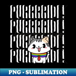 Pride Cat LGBTQ - Premium Sublimation Digital Download - Perfect for Personalization