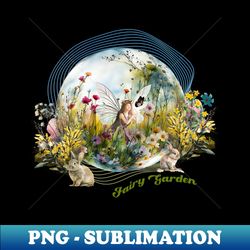Fairy Garden - Instant Sublimation Digital Download - Unlock Vibrant Sublimation Designs