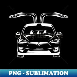 Tesla Motors - Tesla model S - PNG Transparent Digital Download File for Sublimation - Perfect for Sublimation Art