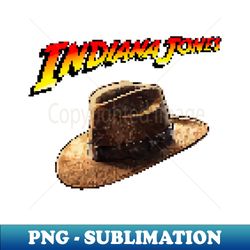Indys Hat - Pixelated Art - Professional Sublimation Digital Download - Unlock Vibrant Sublimation Designs