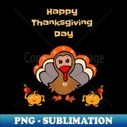 Thanksgiving turkey - Unique Sublimation PNG Download - Create with Confidence