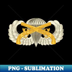 Military Police Branch w Basic Airborne Badge wo Txt - Aesthetic Sublimation Digital File - Perfect for Sublimation Mastery