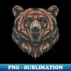 Majestic Bear - Digital Sublimation Download File - Stunning Sublimation Graphics