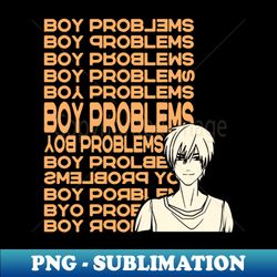 The Boy Guy Problem - Aesthetic Logo Design - Trendy Sublimation Digital Download - Spice Up Your Sublimation Projects