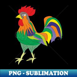 Rooster - Modern Sublimation PNG File - Instantly Transform Your Sublimation Projects