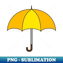 Yellow Umbrella - Digital Sublimation Download File - Perfect for Creative Projects