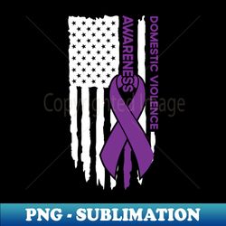 Domestic Violence Awareness - Exclusive Sublimation Digital File - Fashionable and Fearless