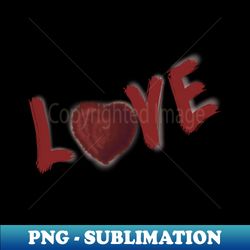 a love - Retro PNG Sublimation Digital Download - Vibrant and Eye-Catching Typography