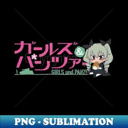 Chibi Cute Girls Und Panzer - Modern Sublimation PNG File - Instantly Transform Your Sublimation Projects