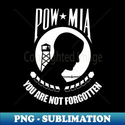 Military POW - MIA - High-Quality PNG Sublimation Download - Stunning Sublimation Graphics