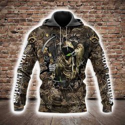 Bow Hunting All Over Printed Hoodie V3010101