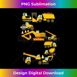 Funny 5th Birthday Construction Trucks 5 Year Old Boys Ki - Bohemian Sublimation Digital Download - Tailor-Made for Sublimation Craftsmanship