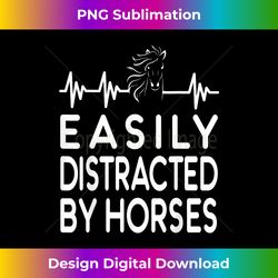 Christmas Gifts - Easily Distracted By Horses Eq - Urban Sublimation PNG Design - Crafted for Sublimation Excellence