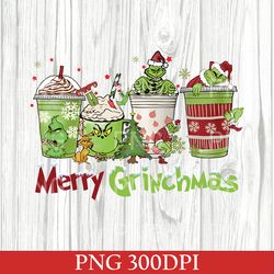 Vintage Grinchmas Christmas Coffee PNG, Grinch Spice Coffee, Coffee Lover PNG, Christmas Coffee Crewneck, Grinchmas PNG