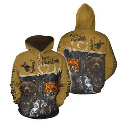 Bow Hunting Hoodie Unisex 3D All Over Print
