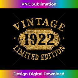 101 years old 101st Birthday Anniversary Best Limited - Futuristic PNG Sublimation File - Enhance Your Art with a Dash of Spice