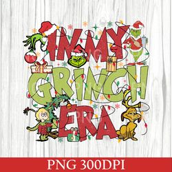 Retro Grinch Christmas PNG, In My Grinch Era PNG, Merry GrinchMas PNG, Christmas Movie PNG, Christmas PNG, Grinch PNG