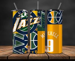 Utah Jazz Tumbler, NBA Logo, NBA Png, Basketball Design, NBA Teams, NBA Sports, Nba Tumbler Wrap 12