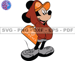 Versace Mickey Mouse Svg, Fashion Brand Logo 241