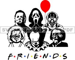 Horror Character Svg, Mickey And Friends Halloween Svg,Halloween Design Tshirts, Halloween SVG PNG 222
