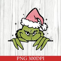 Verry Merry Christmas Grinch PNG, Cute Christmas Grinch PNG, Christmas Grinch PNG, Holiday PNG, Merry Christmas Gift