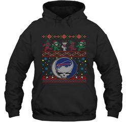 Buffalo Bills Christmas Grateful Dead Jingle Bears Football Ugly Sweatshirt Hoodie Sweatshirt