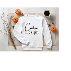 Custom Unsex Personalized Sweatshirt, Custom Photo or Design Aesthetic Mens Hoodie, Personalized Women Sweatshirt, Perso