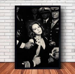 Lana Del Rey Music Poster Canvas Wall Art Family Decor, Home Decor,Frame Option-1