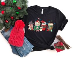 Christmas Coffee Shirt, Santa Squad Shirt, Santa Shirts