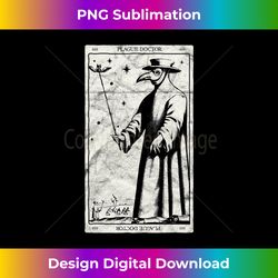 Plague Doctor Occult Black Death Tarot Card Antichrist Witch Long Slee - Deluxe PNG Sublimation Download - Crafted for Sublimation Excellence