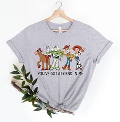 Youve Got A Friend In Me Shirt, Toy Story Shirt, Woody And Jessie