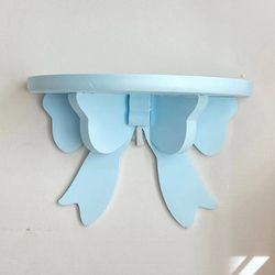 Room Bedroom Wall Hanging Toy Model Display Shelf,Butterfly Knot Style Wall Decoration,decorative and useful object