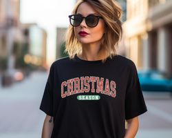 Christmas Women Shirt, Trendy Christmas T-shirt