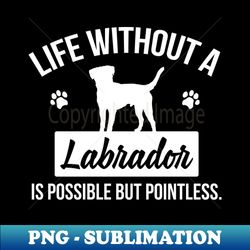 Labrador - Aesthetic Sublimation Digital File - Enhance Your Apparel with Stunning Detail