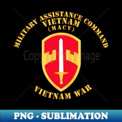 Military Assistance Cmd Vietnam - MACV - Vietnam War - Digital Sublimation Download File - Perfect for Personalization