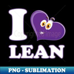 I heart lean - High-Quality PNG Sublimation Download - Stunning Sublimation Graphics