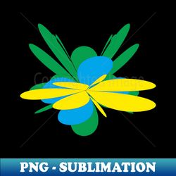 Abstract Ukraine - Signature Sublimation PNG File - Add a Festive Touch to Every Day