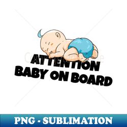baby on board decals stickers - premium sublimation digital download - perfect for sublimation mastery