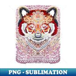 Indian tribal red panda - High-Quality PNG Sublimation Download - Bold & Eye-catching