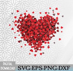 Love Heart Graphic Valentine's Day Svg, Eps, Png, Dxf, Digital Download