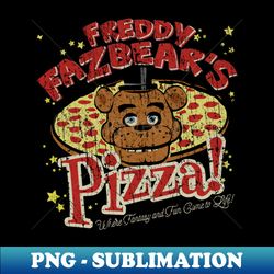 Freddy Fazbears Pizza - Premium Sublimation Digital Download - Defying the Norms