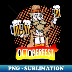OCTOBERFEST - Modern Sublimation PNG File - Enhance Your Apparel with Stunning Detail