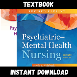 Textbook of Psychiatric Mental Health Nursing 7th Edition By Sheila L Instant Download