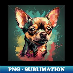 Chihuahua - Special Edition Sublimation PNG File - Boost Your Success with this Inspirational PNG Download