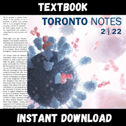 Textbook of Toronto , Essential Med Notes 2022: Clinical complement and resource for medical trainees B Instant Download