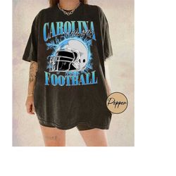 Carolina Football Sweatshirt, Vintage Style Carolina Football Crewneck, Football Sweatshirt, Carolina Panthers Sweatshir