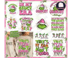 15 Pink Christmas Png Bundle, My Day Design Png, Bougie Christmas Png, Christmas Movie Png, That It I'm Not Going Png